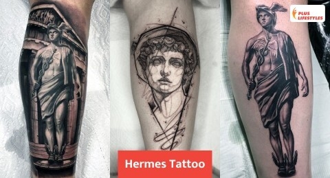 Hermes Tattoo Sticker for Sale by SavingShayna  Redbubble