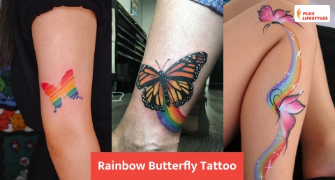 RAINBOW BUTTERFLY TATTOO  The Toy Box