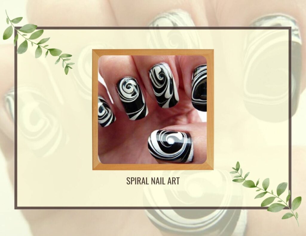 Spiral Nail Art