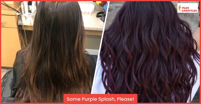 Some Purple Splash, Please!