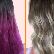 how to remove purple hair dye