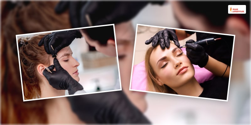 eyebrow tattoo vs microblading