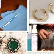 how to clean earrings