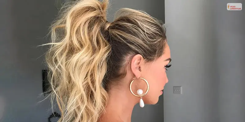 Messy Ponytail Soft Girl Hairstyles