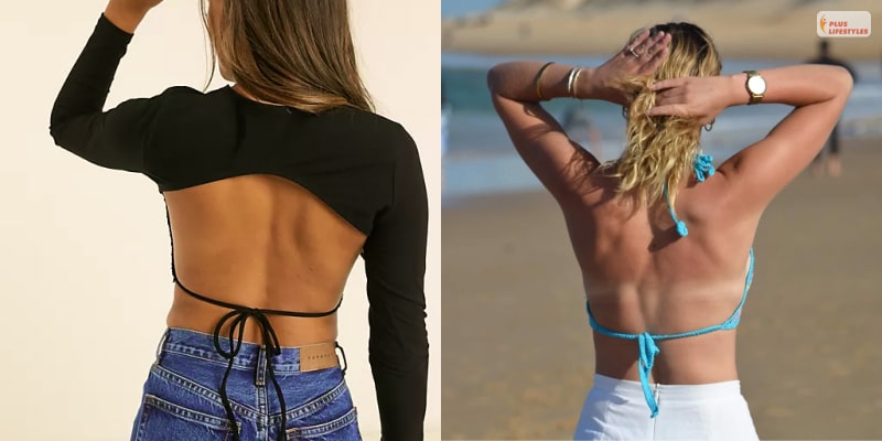 Tied Backless Top