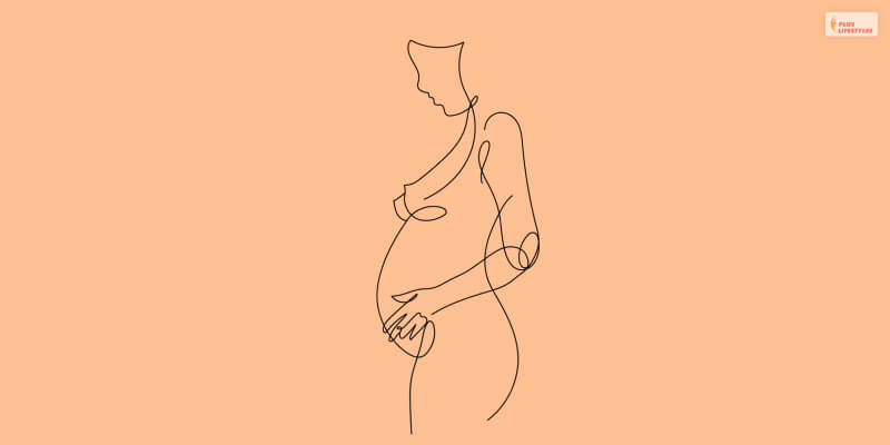 A Pregnant Woman tattoo