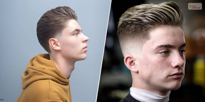 Wet Hairstyle Taper Fade
