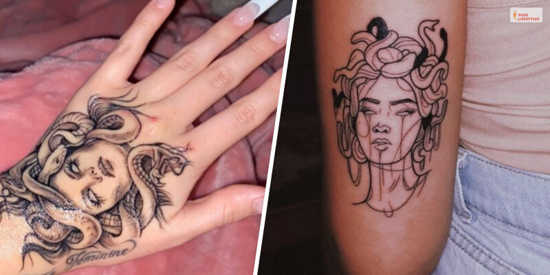 Hand Of Medusa Tattoo