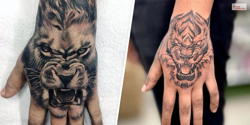 Lion In Your Hands Tattoo