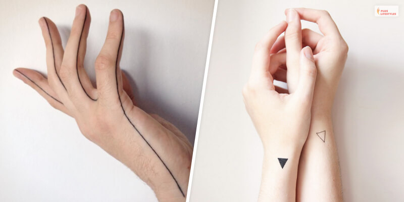Minimalistic Hand Tattoo