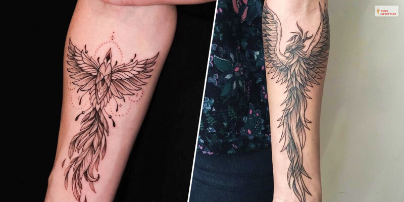 Phoenix Forearm Tattoo