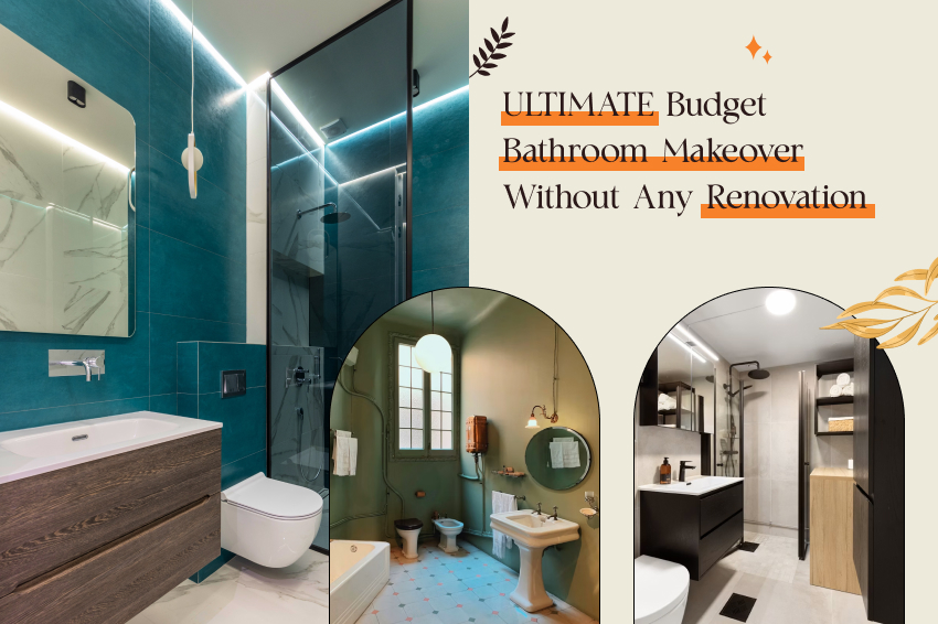 Budget Bathroom Makeover