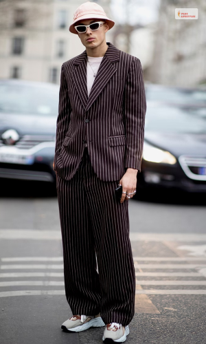 Streetstyle Pinstripe Suit