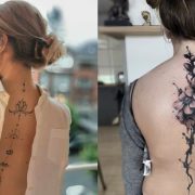 Spine Tattoo Ideas For Women