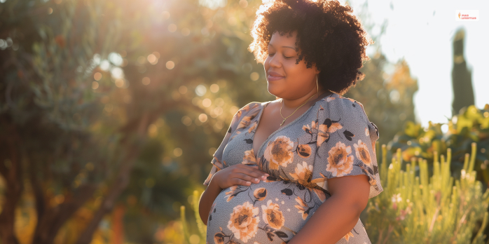 Maternity Dress With Short Sleeves