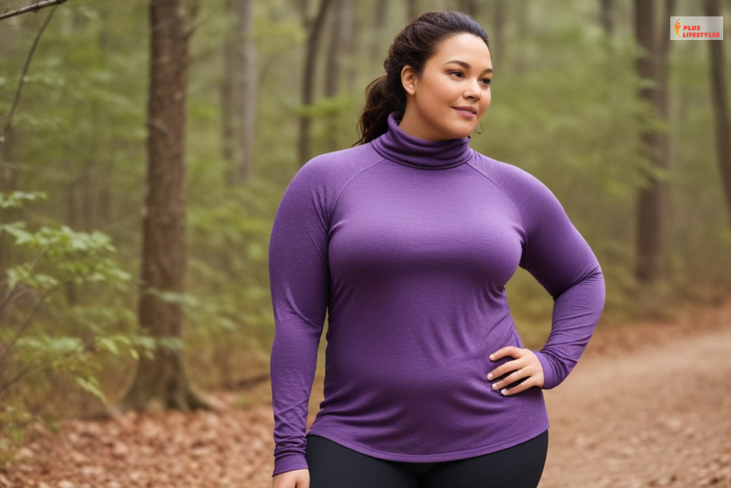 Foresthill Ascent Turtleneck by Athleta: plus-size fall outfits