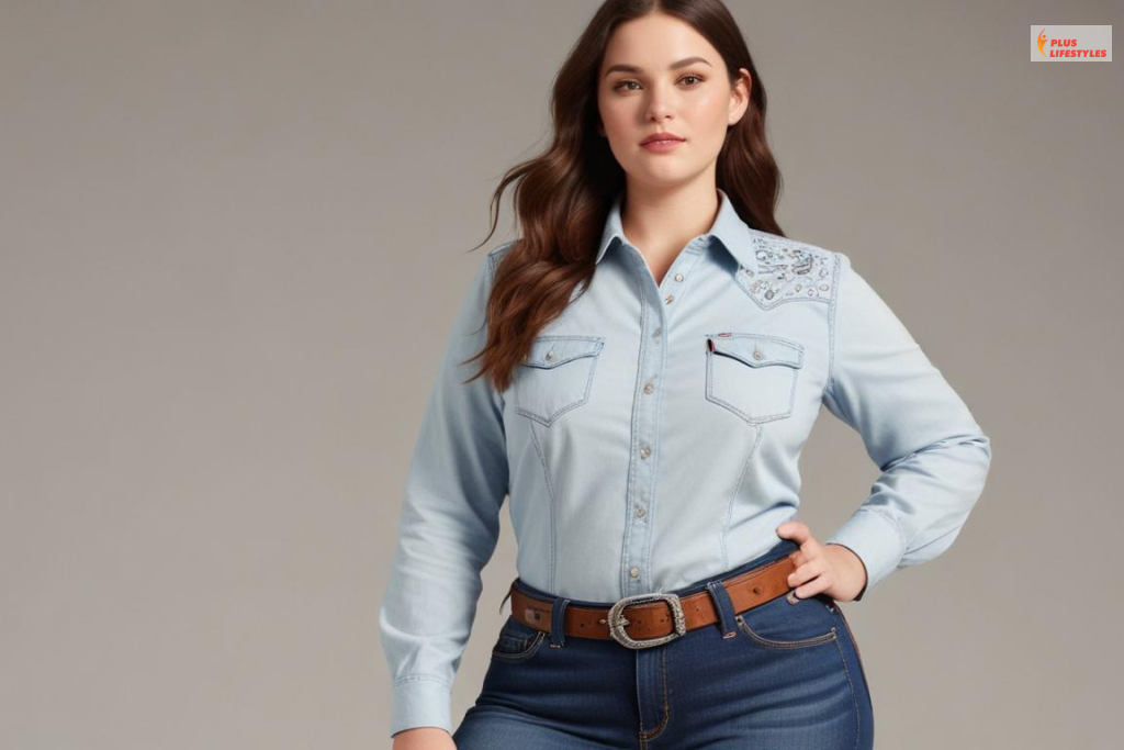 ultimate Western Shirt By Levi’s: plus-size fall outfits